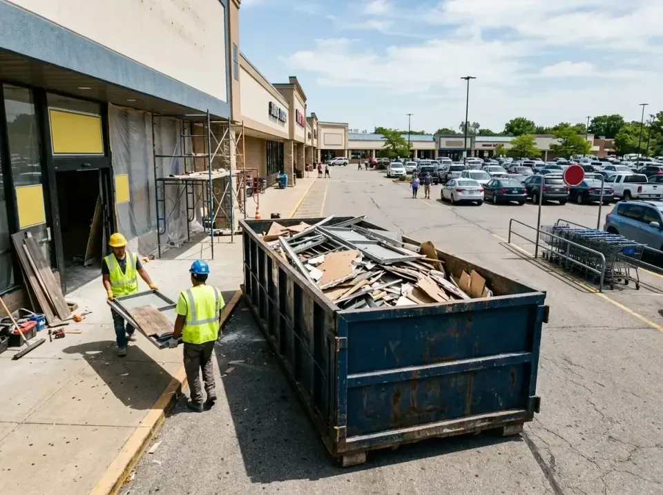 retail-store-renovation-debris-003 — frequently asked questions, Roll-off Dumpster Rentals in Sleepy Eye, MN